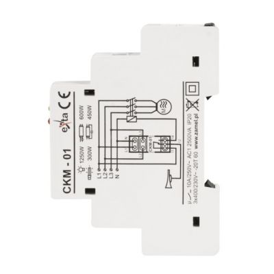 Czujnik kolejności faz 230/400V AC TYP: CKM-01 (EXT10000019-WPL)